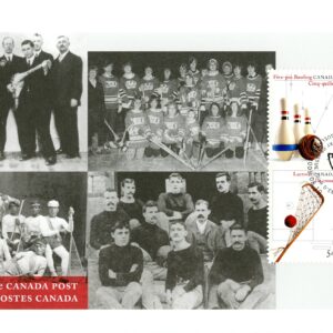 Canada FDC#2338 - Canadian Inventions: Sports (2009) 4 x 54¢ Booklet pane of 4