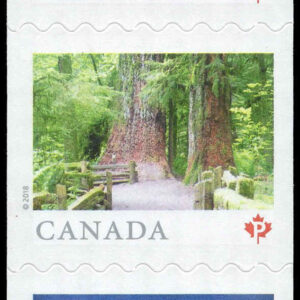 Canada Stamp #3066a - From Far and Wide (2018) 5 x P (85¢) Se-tenant vertical strip of 5 (3062-3066)