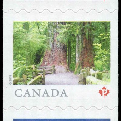 Canada Stamp #3066a - From Far and Wide (2018) 5 x P (85¢) Se-tenant vertical strip of 5 (3062-3066)