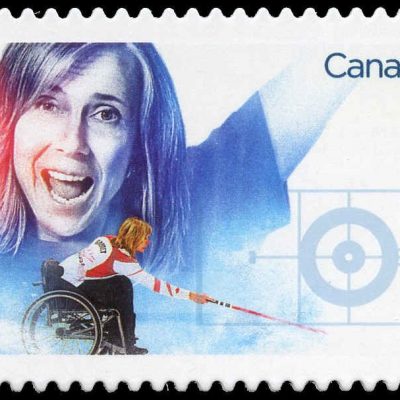 Canada Stamp #3084i - Sonja Gaudet (2018) P (85¢) Die cut to shape from Quarterly Pack