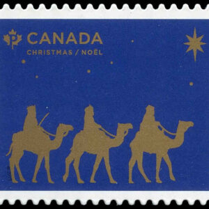 Canada Stamp #3200i - Christmas (The Magi) (2019) P (90¢) Die cut to shape from Quarterly Pack/Annual Collection