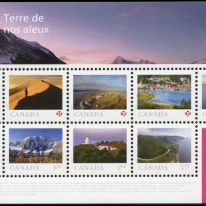 Canada Stamp #3206 - From Far and Wide (3) (2020) $11.62 Souvenir sheet of 9