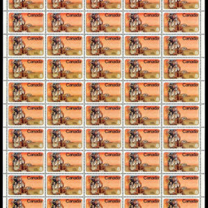 Canada Stamp SHEET#643 - Mennonite Settlers (1974) 8¢
