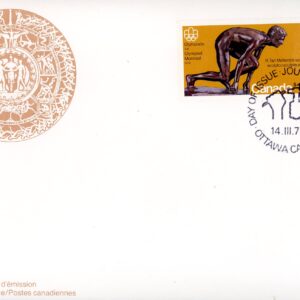 Canada FDC#656 & 657 - The Sprinter, The Plunger (1975) $1 &$2
