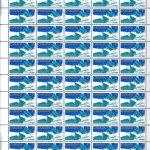 Canada Stamp SHEET#833 - White Water Race (1979) 17¢ Dull