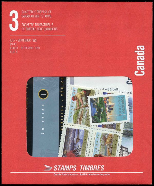 Canada Quarterly Pack 1993/03