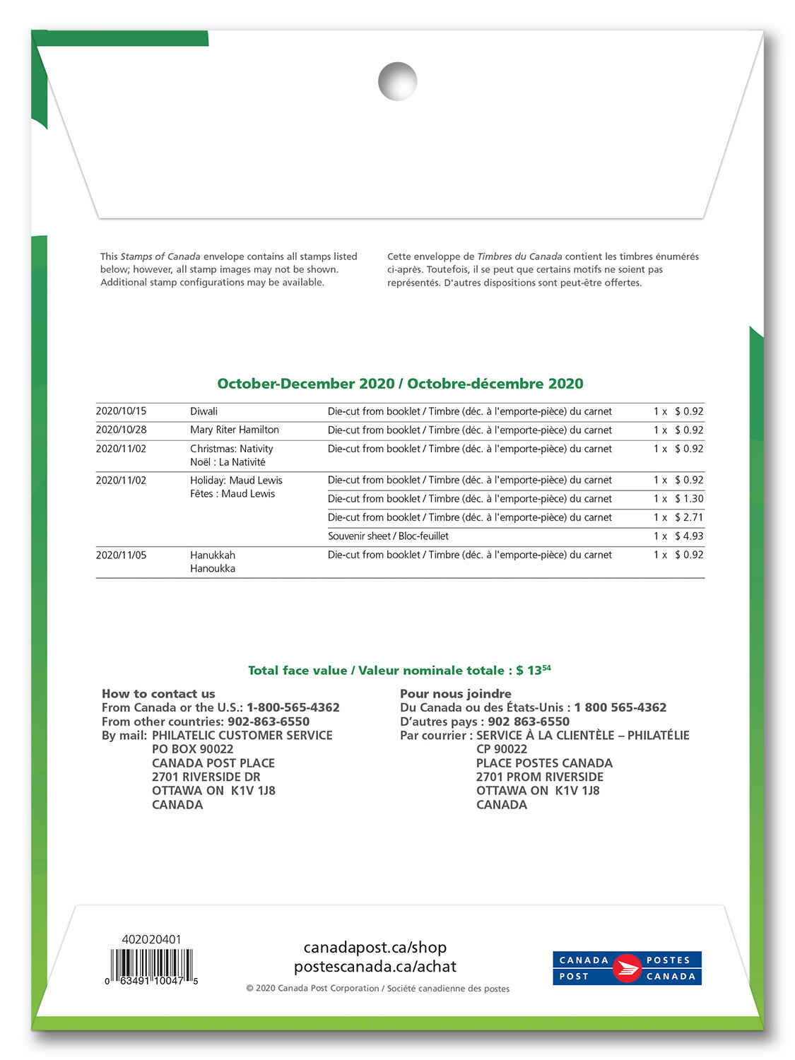 Canada Quarterly Pack 2020/04 - Image 2