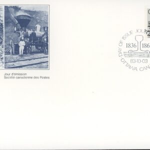 Canada FDC#1001 - Samson 0-6-0 type (1983) 37¢