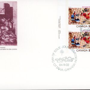 Canada FDC--PB#1040 - L'Annonciation (1984) 32¢