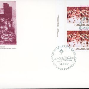 Canada FDC--PB#1042 - Snow in Bethlehem (1984) 64¢