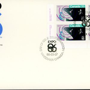 Canada FDC PB#1079 - Communications (1986) 39¢