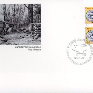 Canada FDC#1080 -PB- Butter Stamp (1987) 25¢