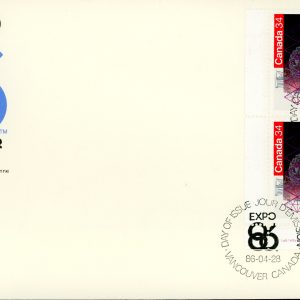 Canada FDC PB#1092 - Expo Centre (1986) 34¢