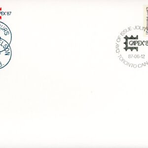 Canada FDC#1124 - Saint-Ours Post Office (1987) 42¢