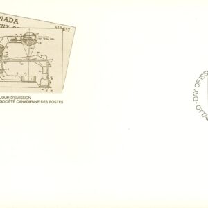 Canada FDC#1207 - Marquis Wheat, 1909 (1988) 37¢
