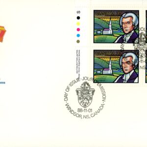 Canada FDC#1226 -PB Charles Inglis (1988) 37¢