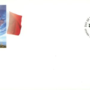 Canada FDC#1700 - Flag over Inukshuk (2000) 47¢