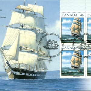 Canada FDC#1779 -PB- The Marco Polo under full sail (1999) 46¢