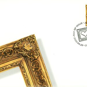 Canada FDC#1853 - Gold leaf picture frame (2000) 46¢