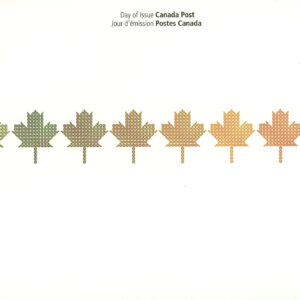 Canada FDC#1878 - Stylized maple leaf (2000) 47¢