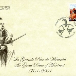 Canada FDC#1915 - Great Peace negotiations (2001) 47¢