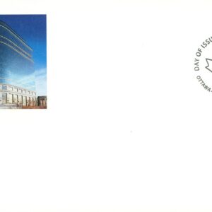 Canada FDC#1931 - Flag over Canada Post Head Office (2002) 48¢