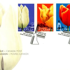 Canada FDC#1946 - Tulips (2002) 4 x 48¢