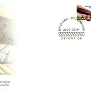 Canada FDC#1958 - Four arms pulling a rope (2002) 48¢