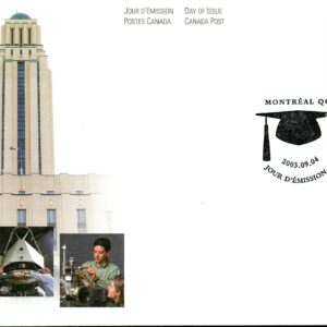 Canada FDC#1977 - University of Montreal (2003) 48¢