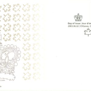 Canada FDC#1987 - Queen Elizabeth II (2003) 48¢