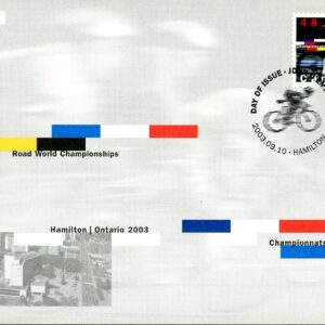 Canada FDC#1998 - Cyclists (2003) 48¢