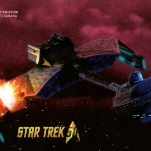 Canada FDC#2914 - Klingon battle cruiser (2016) P (85¢)