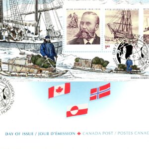 Canada FDC#2027 - Fram (2004) $1.40 Souvenir sheet of 1