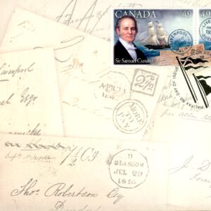 Canada FDC#2042a - Pioneers of Transatlantic Mail Service (2004) 2 x 49¢ Se-tenant pair (2041, 2042)