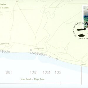 Canada FDC#2043 - Juno Beach, Normandy (2004) 49¢
