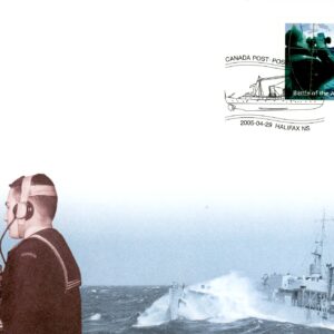 Canada FDC#2107 - Corvette in submarine scope (2005) 50¢
