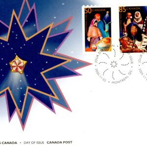 Canada FDC#2125-7 - Christmas-Crèches (2005) 1 x 50¢, 1 x 85¢, 1 x $1.45 Series of 3