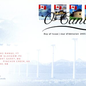 Canada FDC#2135-9 - Flag Booklet (2005) 5 x 51¢ Series of 5