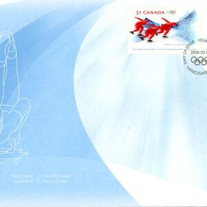 Canada FDC#2144a - XX Olympic Winter Games (2006) 2 x 51¢ Se-tenant pair (2143, 2144)