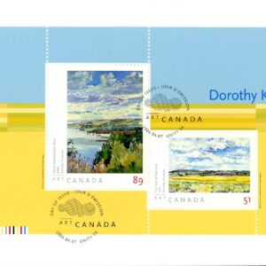 Canada FDC#2148 - North Saskatchewan River (2006) 1 x 51¢, 1 x 89¢ Souvenir sheet of 2