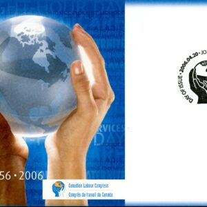 Canada FDC#2149 - Hands holding globe (2006) 51¢