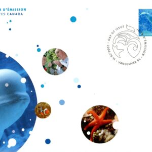 Canada FDC#2157 - Child viewing beluga whale (2006) 51¢