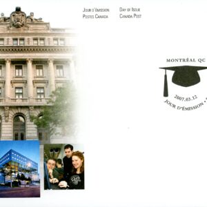 Canada FDC#2209 - HEC Montréal (2007) 52¢