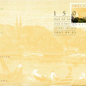 Canada FDC#2214 - Ottawa, Capital Sesquicentennial (2007) 52¢