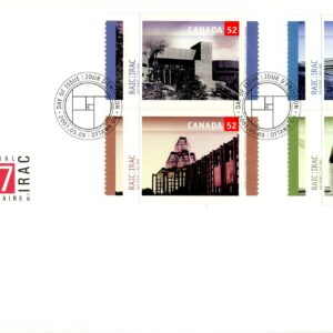 Canada FDC#2215-18 - Royal Architectural Institute (2007) 4 x 52¢ Set of 4