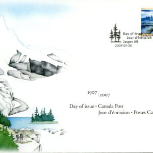 Canada FDC#2224 - Jasper National Park (2007) 52¢