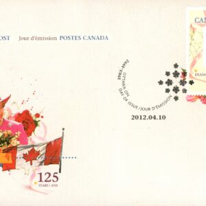 Canada FDC#2516 - Flowers (2012) P (61¢)