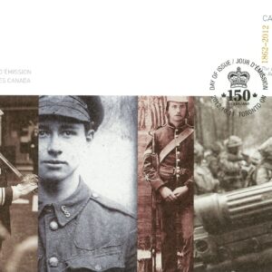 Canada FDC#2580 - The Royal Regiment of Canada (2012) P (61¢)