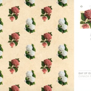 Canada FDC#2900ii - Hydrangeas (2016) 2 x P (85¢) Se-tenant pair (2899-2900); valley at UL