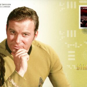 Canada FDC#2917 - Captain James T. Kirk (2016) P (85¢)